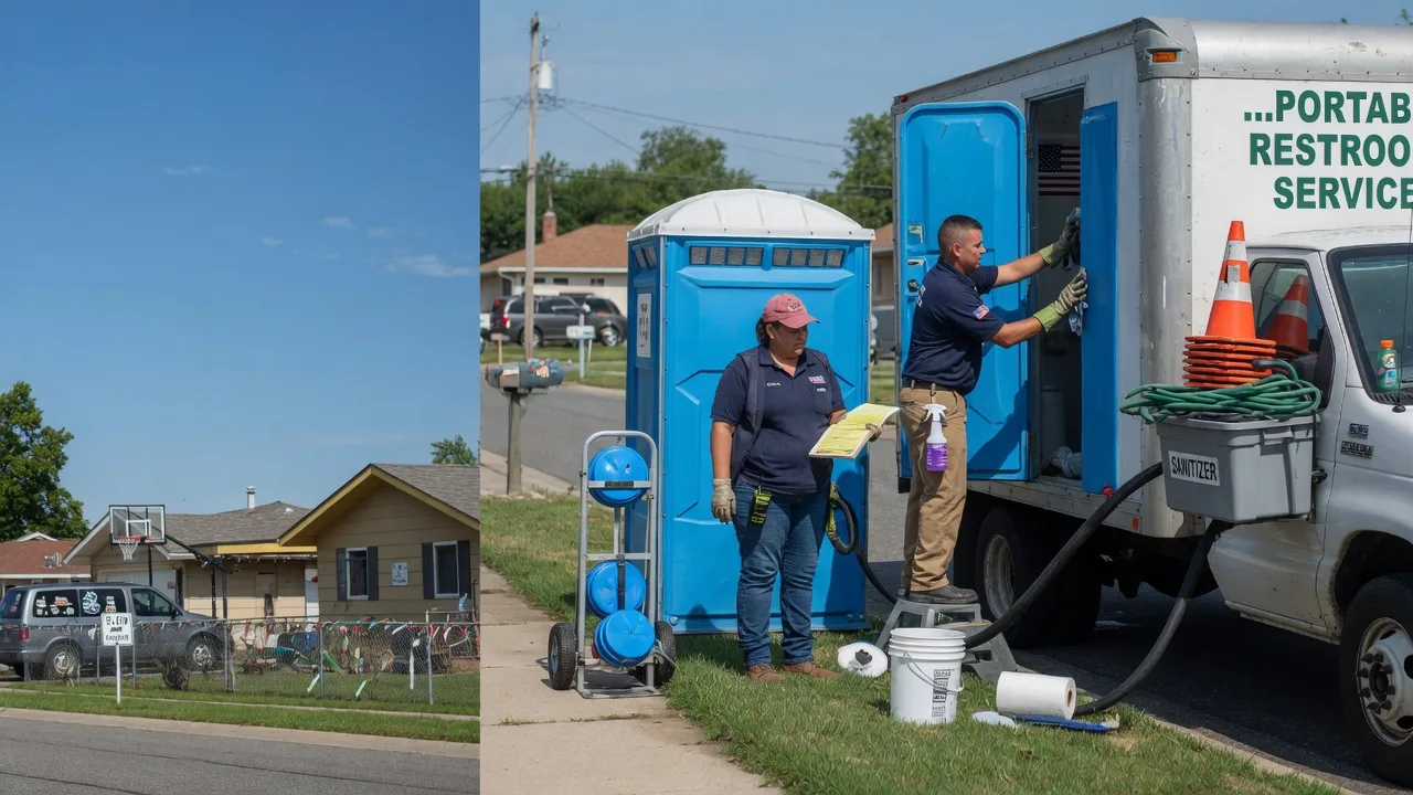 Portable Toilet Rental in Hickory Hills, IL near me